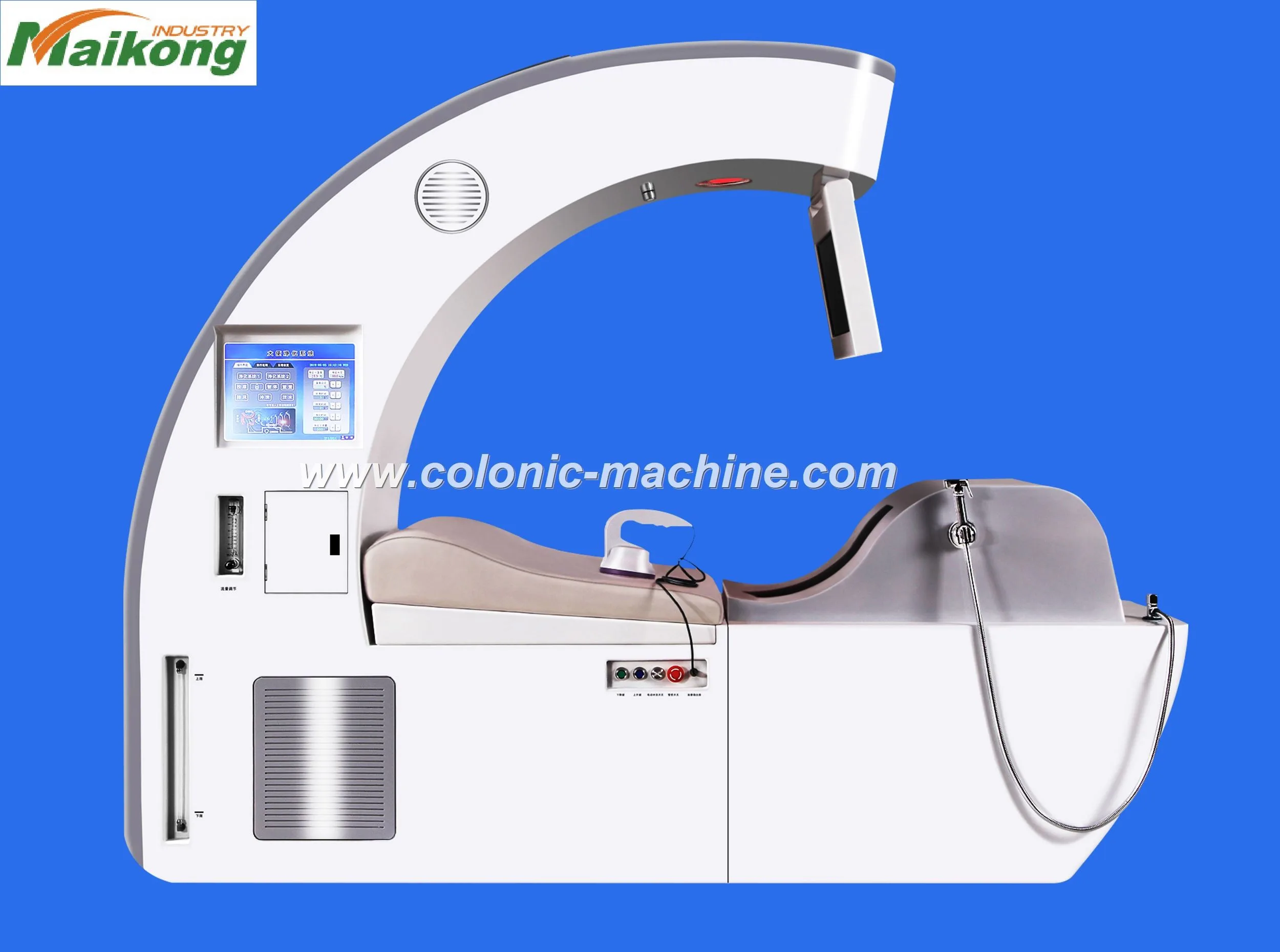 How intall the MAIKONG 560 Colonic machine video teaching
